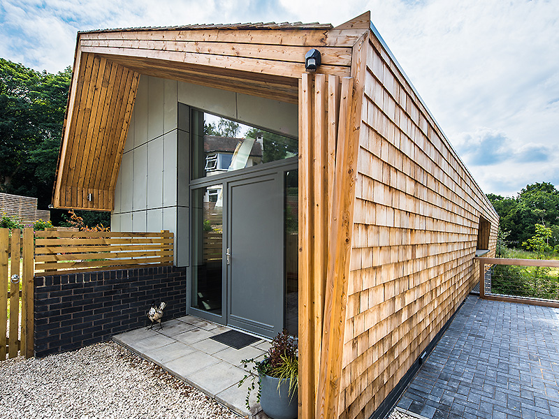The Hen House external with 21 Degrees door