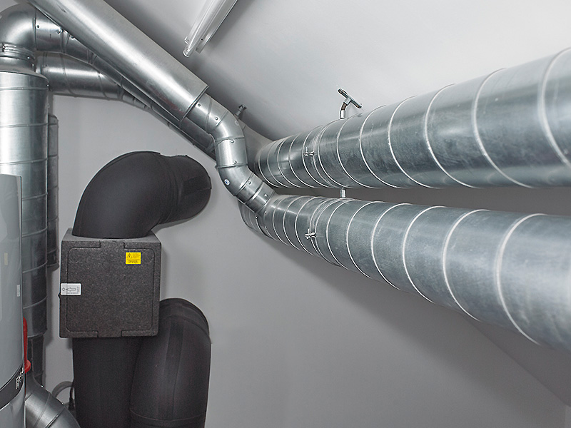 MVHR ducting system
