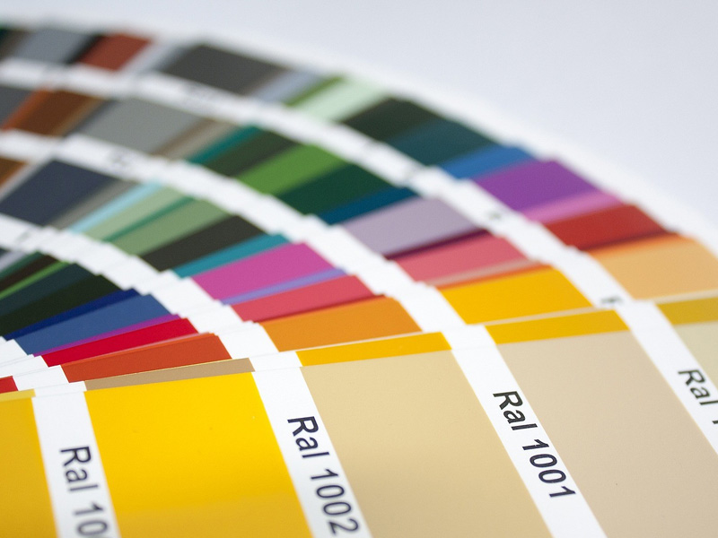 Colours swatches