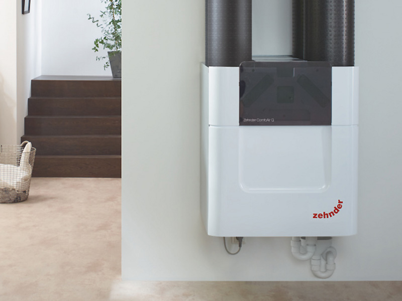 Zehnder MVHR unit in a house
