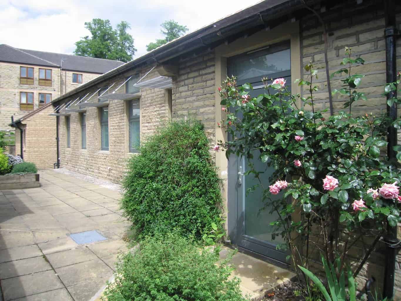 Triple glazed windows at Holme Valley Memorial Hospital