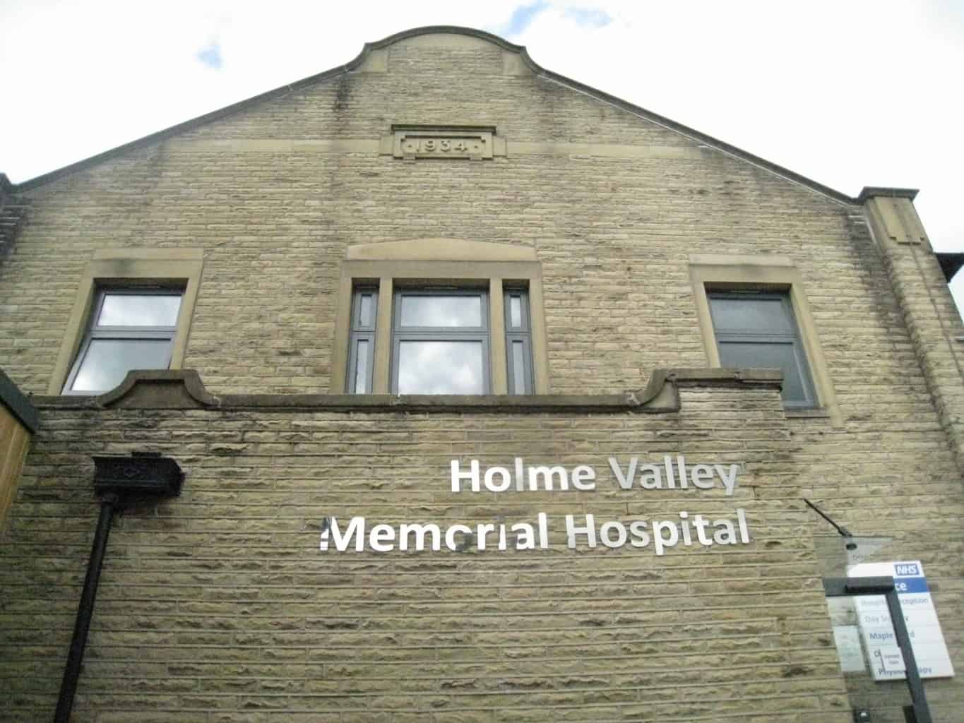 Triple glazed windows at Holme Valley Memorial Hospital